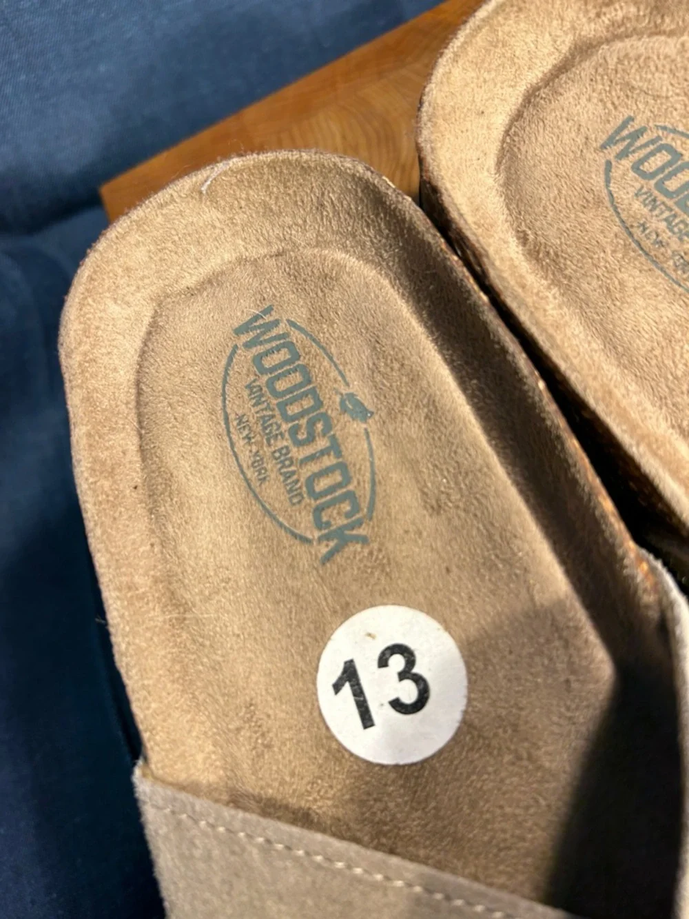 NWOT Woodstock leather sandals